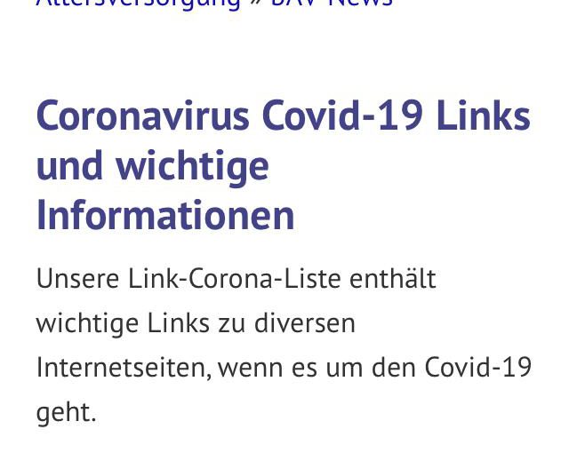 Coronavirus – Covid-19 – Informationen und Links für Arbeitnehmer, Arbeitgeber, Selbstständige und Unternehmer