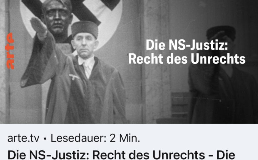 Die Justiz der Nationalsozialisten